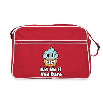 Sweet Fright Cupcake - Retro Bag - red/white - Front
