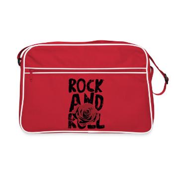 Rock and roll - Sac Retro - rouge/blanc - Devant