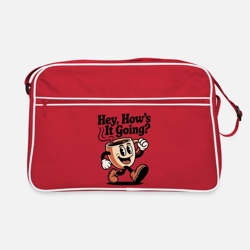 Running Coffee Mug Retro Bag