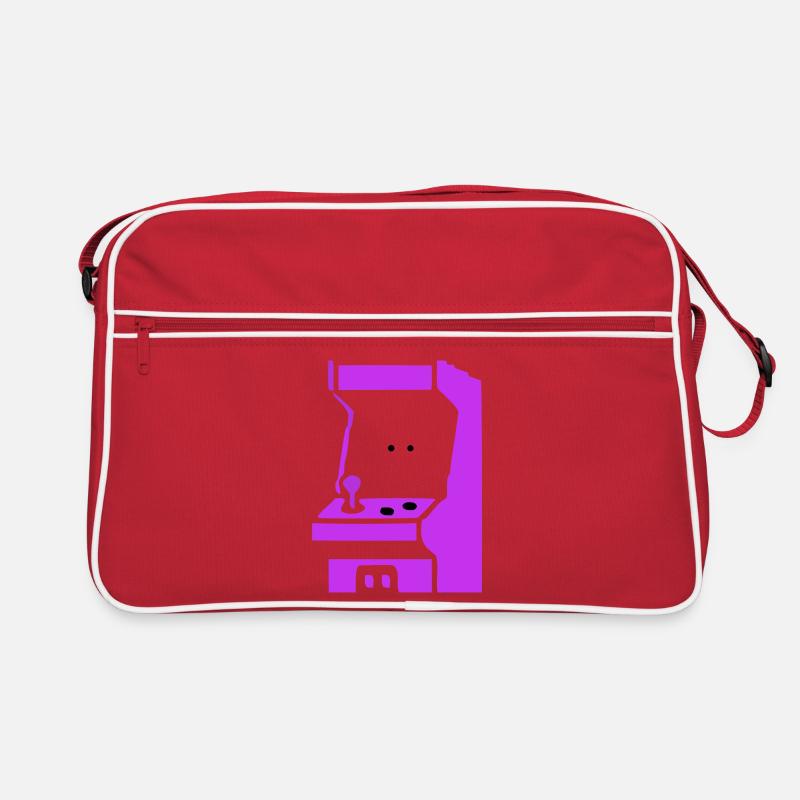 Machine à sous Arcade Silhouette Sac Retro