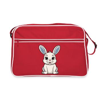 White Rabbit - Retro Bag - red/white - Front