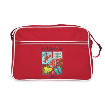 Dolce Vita Marine Carte Postale - Sac Retro - rouge/blanc - Devant