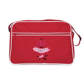 L’un et l’autre - Sac Retro - rouge/blanc - Devant