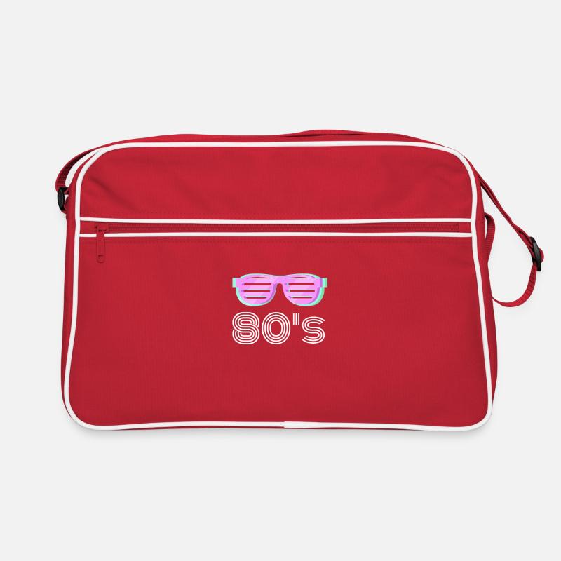 80s - Retro Bag - red/white