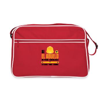 Si El Abuelo No Puede Arreglarlo Estamos Todos - Sac Retro - rouge/blanc - Devant