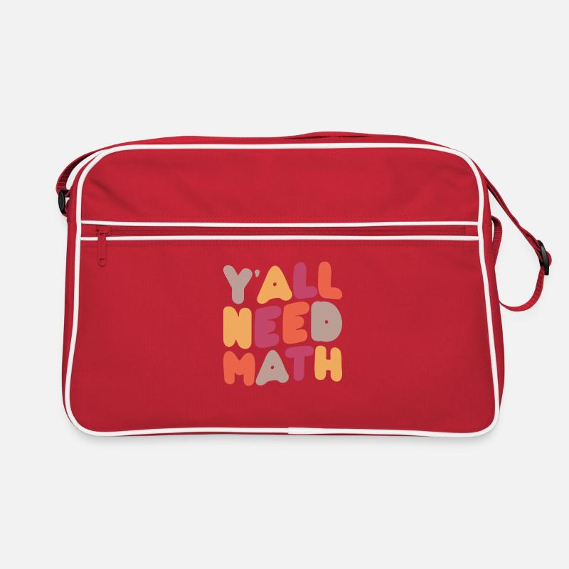 Mathe Mathematik Mathematiker Schule Nerd Geschenk Retro Tasche