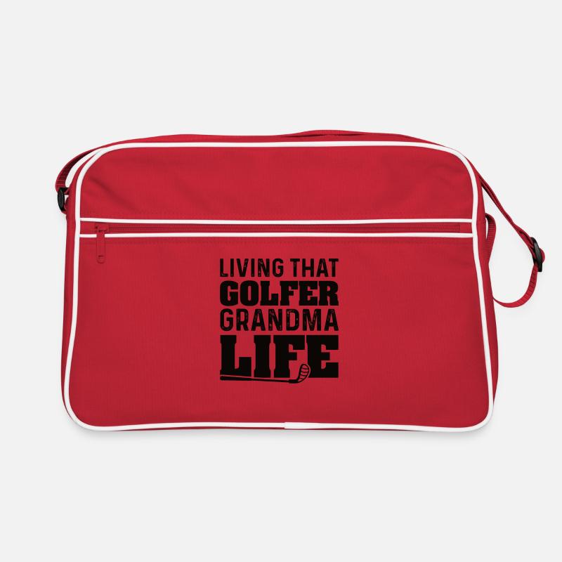 Die Golf Oma Grossmutter Retro Tasche