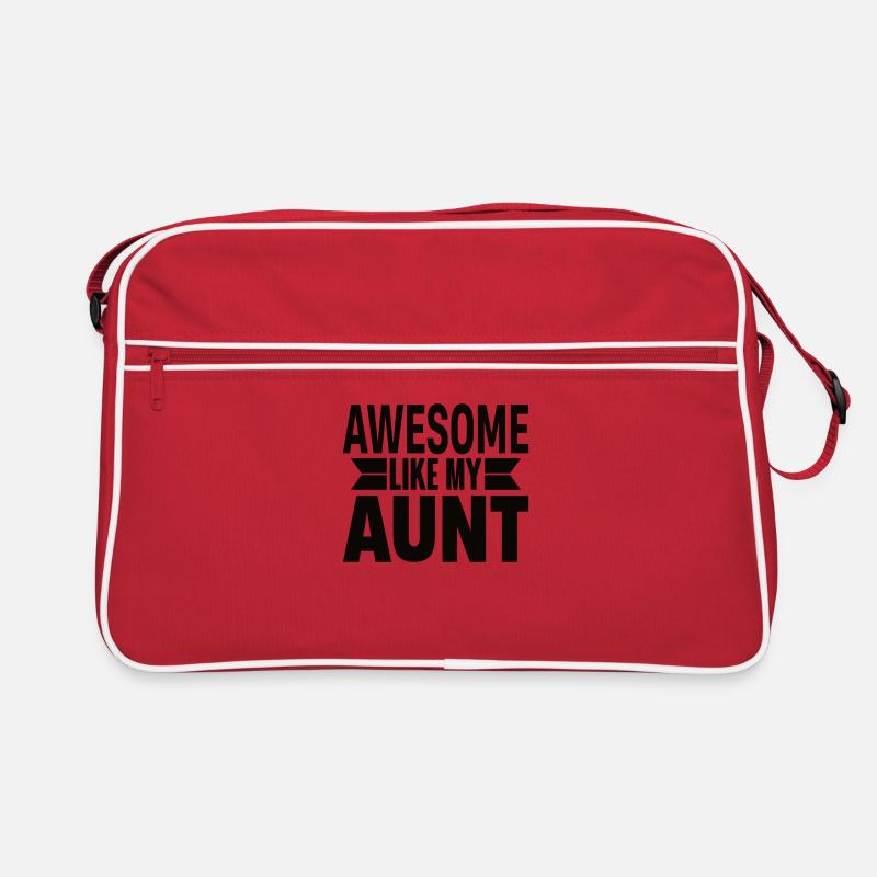 Crazy Aunt Saying Retro Bag