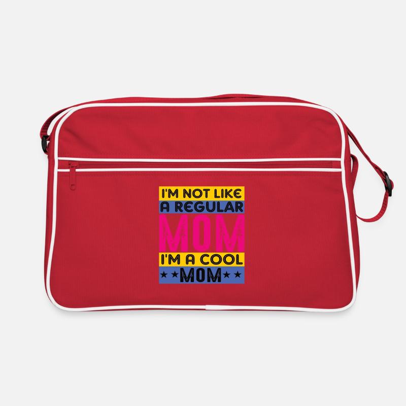 Mutter Ehefrau Boss Muttertag Beste Mama Frau Chef Retro Tasche