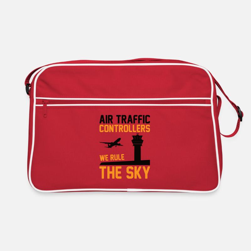 Air Traffic Controller Air Traffic Tower Controller Flight Attendant Retro Bag