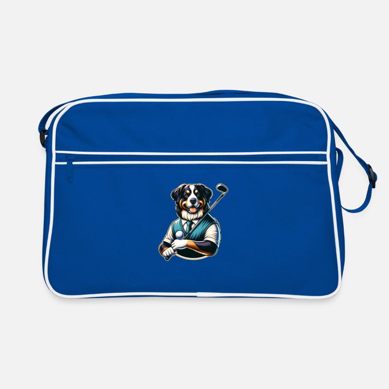 Drôle de bouvier bernois Golf Fun pour les golfeurs Sac Retro