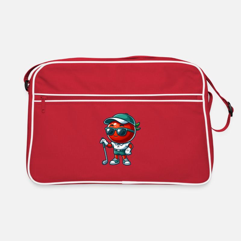 Drôle de golf tomate frange élégamment avec des nuances Sac Retro