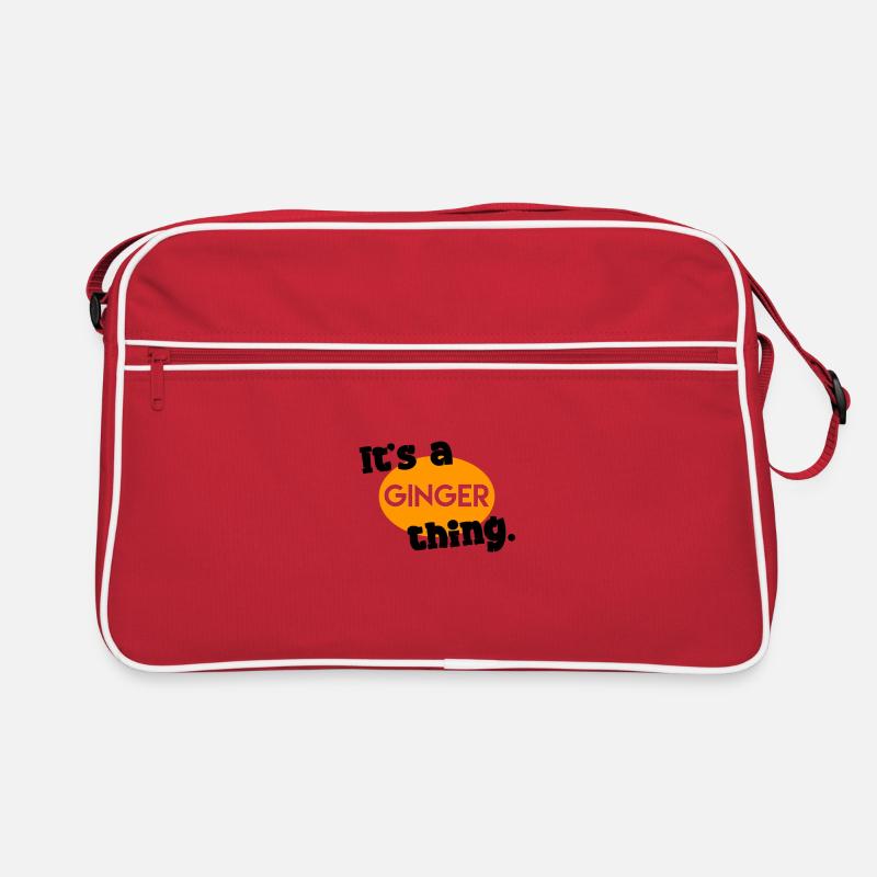 C’est un truc de gingembre. Sac Retro