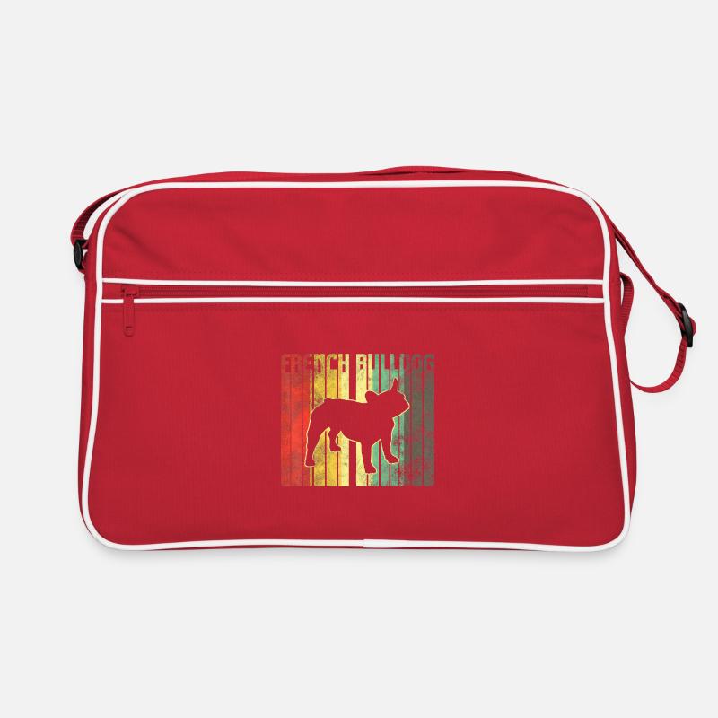 Français Bouledogue Sac Retro