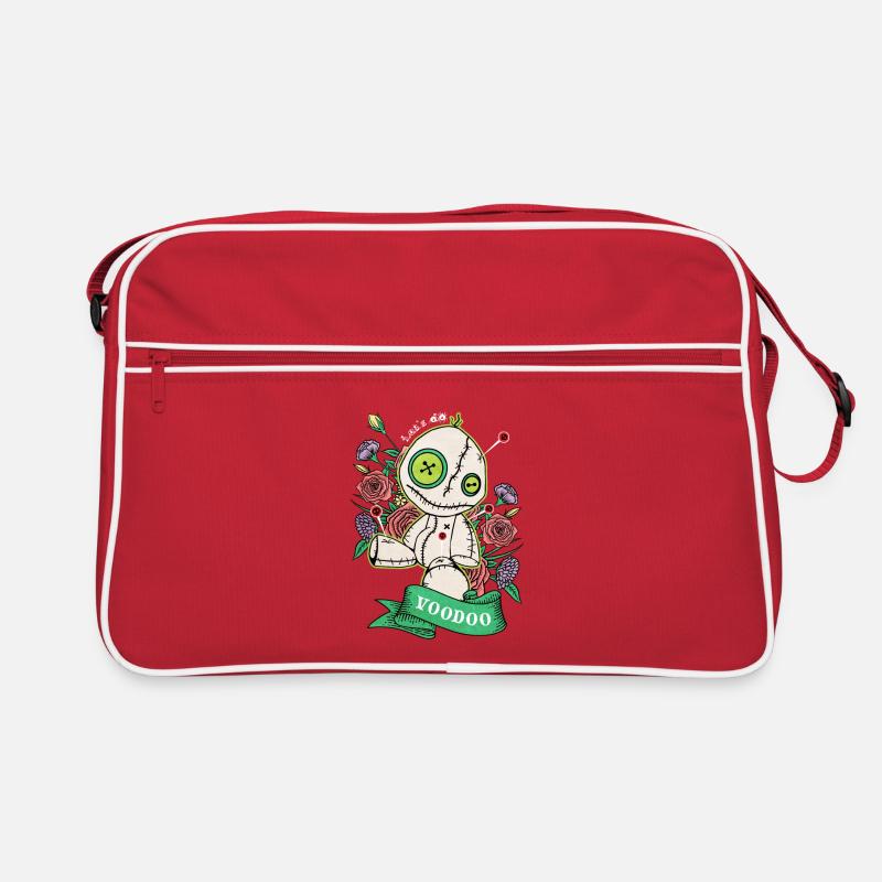 Let's Do Voodoo - Retro Bag - red/white