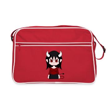 She-devil - Retro Bag - red/white - Front