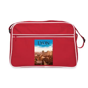 Lyon - Sac Retro - rouge/blanc - Devant