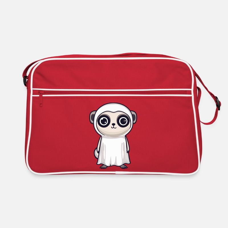 Erdmännchen Halloween Geist Retro Tasche