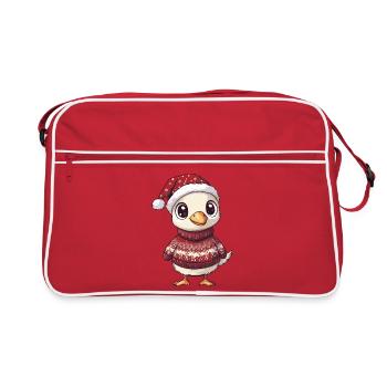 Noël en din - Sac Retro - rouge/blanc - Devant