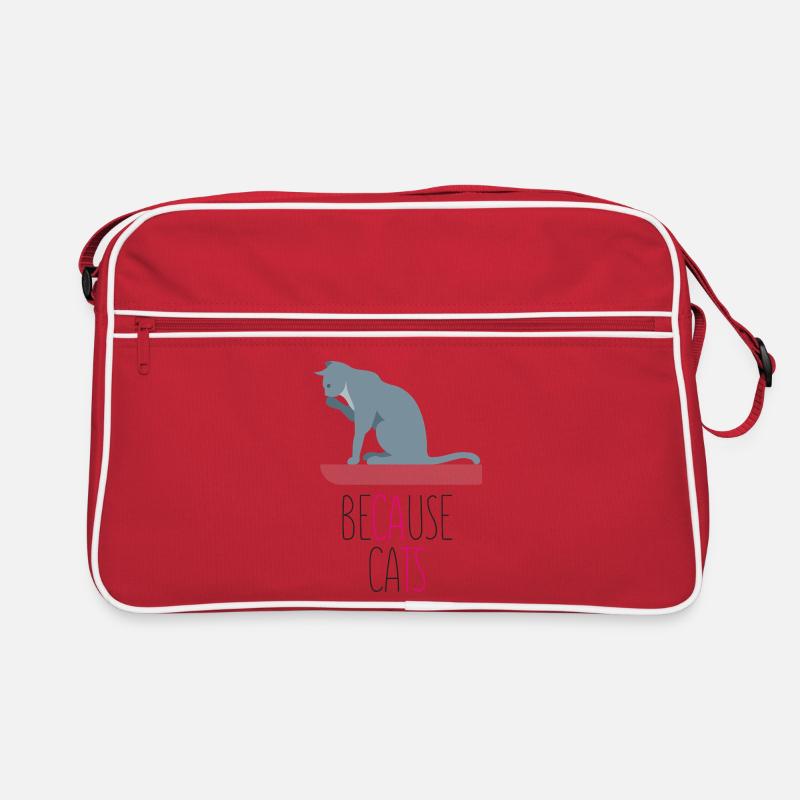 Parce que les chats Sac Retro