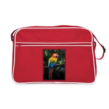 Macaw's Era - Retro Bag - red/white - Front