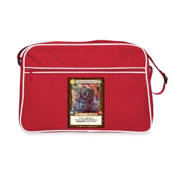 Twisted Thorn Blade - Retro Bag - red/white - Front