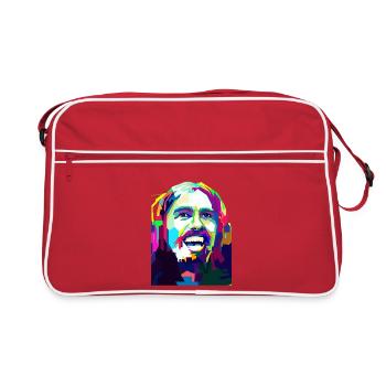 The Days Of Rock And Roll Pop Art - Retro Bag - red/white - Front