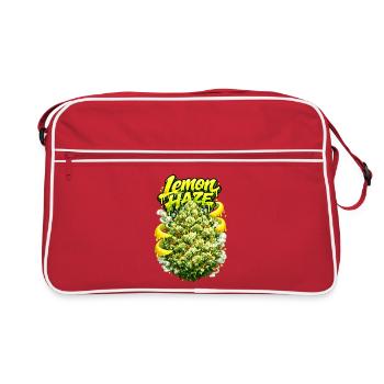 Lemon Haze Citron Graffiti Imprimé - Sac Retro - rouge/blanc - Devant