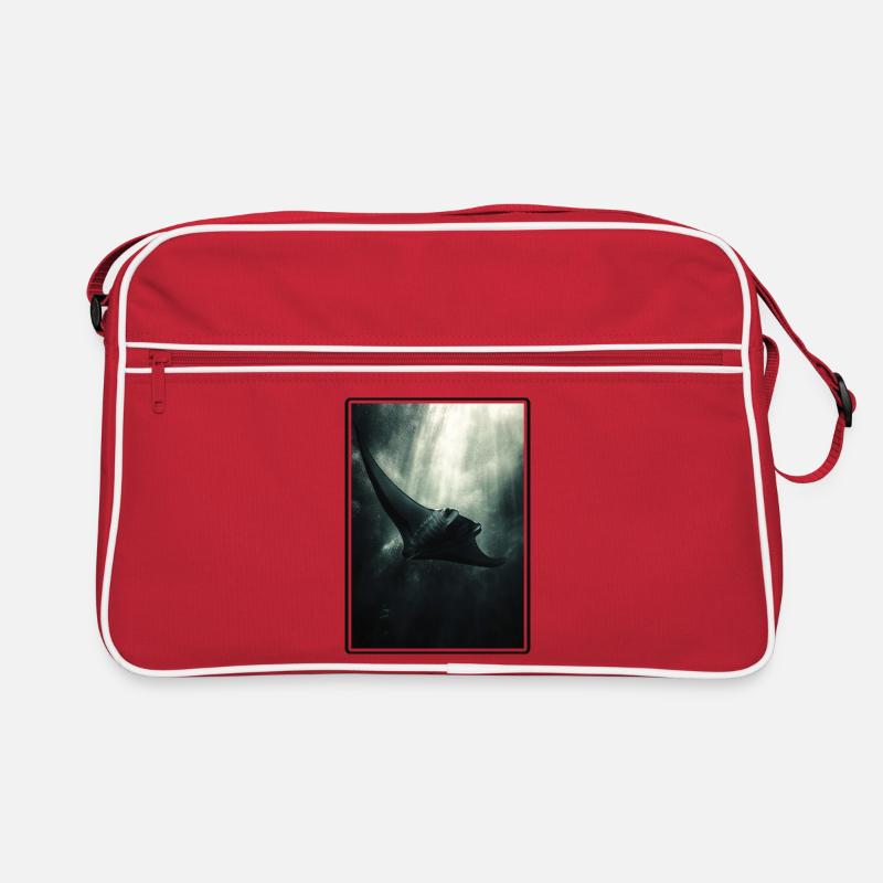 Rochen Mantarochen Retro Tasche