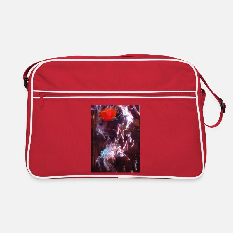 Neon Fluid Reflection Retro Bag