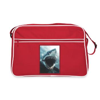 Megalodons Megalodon - Retro Bag - red/white - Front