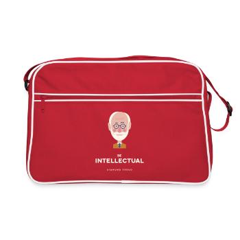 Sigmund Freud - Sac Retro - rouge/blanc - Devant