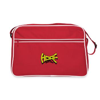 L’espérance par le Christ - Sac Retro - rouge/blanc - Devant