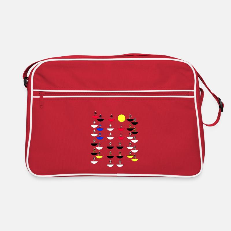 Subbuteo - Retro Tasche - Rot/Weiß