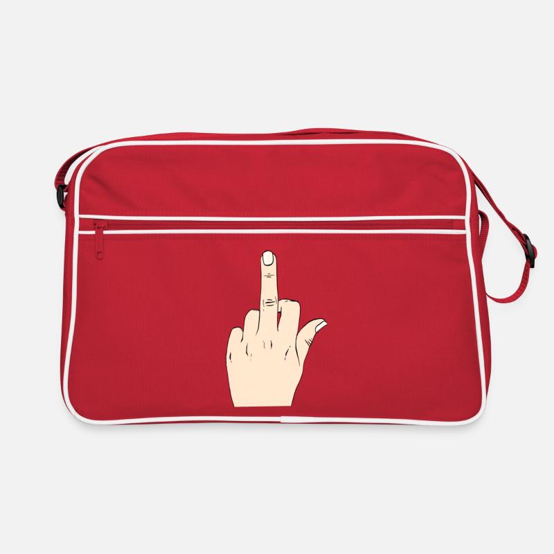 Mode doigt du milieu Sac Retro