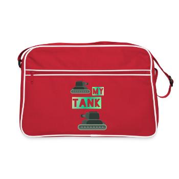 My tank - Retro Bag - red/white - Front