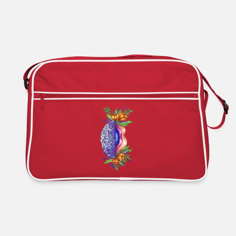 Vulva Brain Retro Tasche