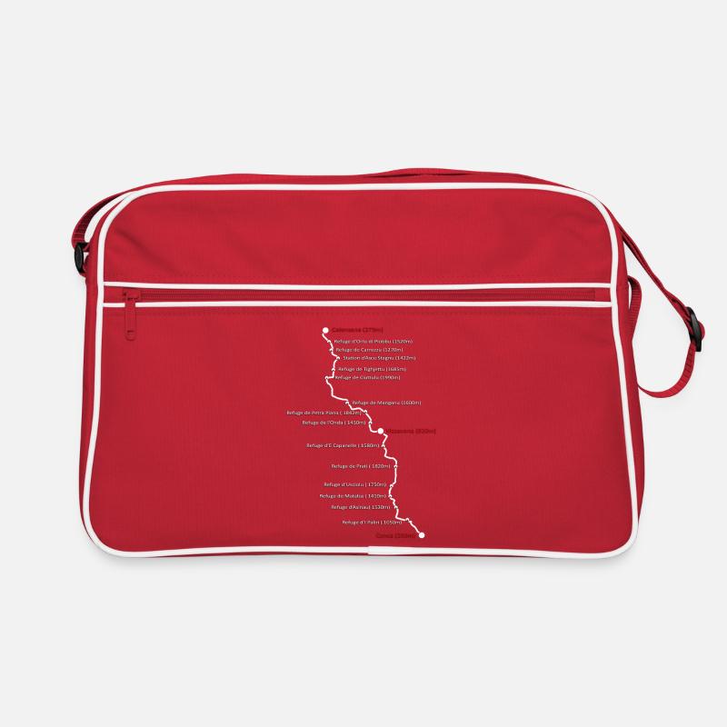 Parcours blanc GR20 Sac Retro