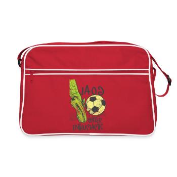 Le football inspire - Sac Retro - rouge/blanc - Devant