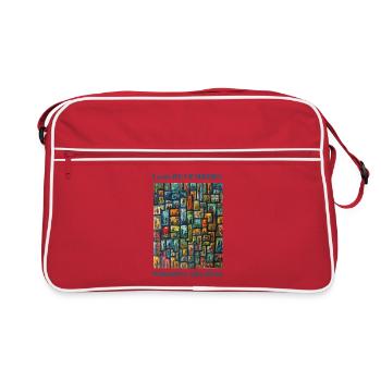 WINDOWS ART 40F.01 LOUIS RUNEMBERG ADAGP - Retro Tasche - Rot/Weiß - Vorne