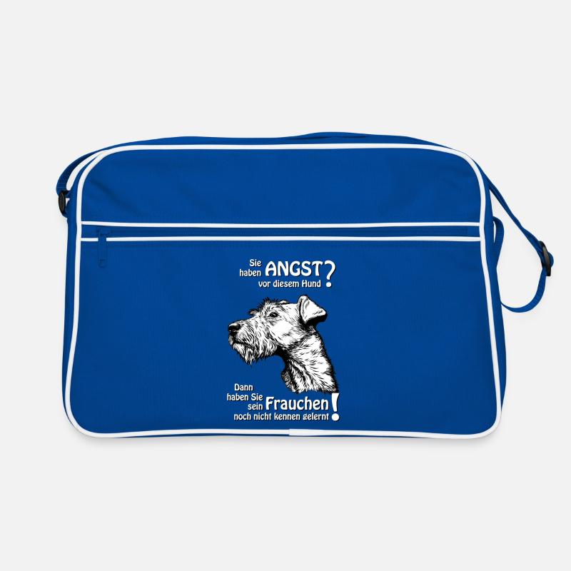 Angst vor Irish Terrier? Frauchen Retro Tasche