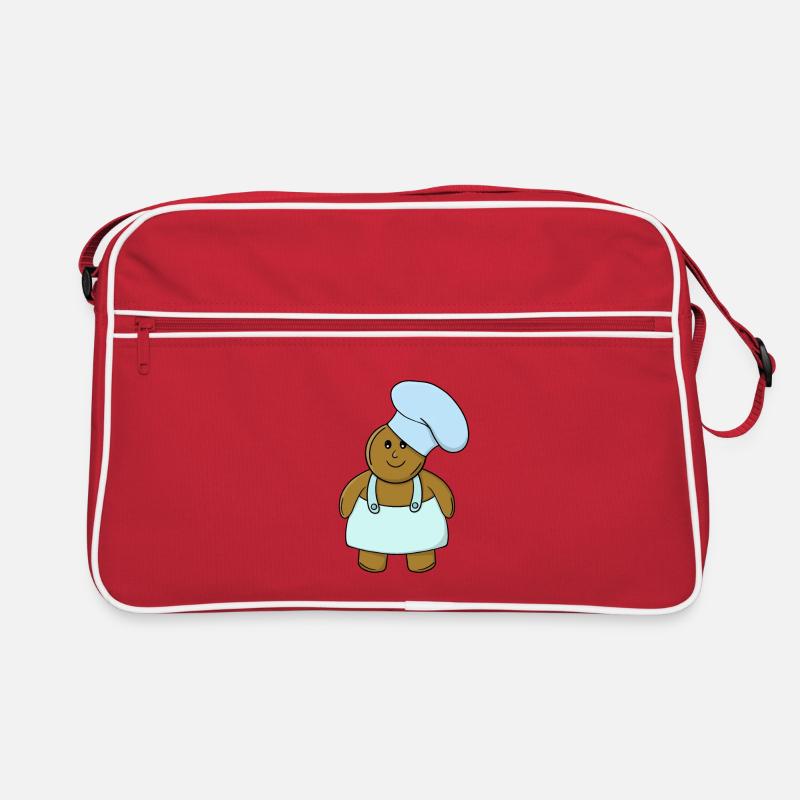Bäcker-Lebkuchen-Keks Retro Tasche