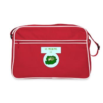 Me prend pas le chou - Sac Retro - rouge/blanc - Devant