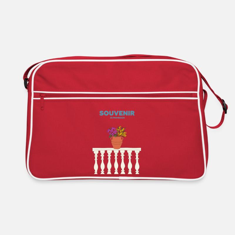Souvenir Fleuri - Mediterranée et dolce vita Sac Retro