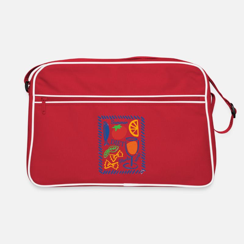 Die Sommerdiät beginnt jetzt Retro Tasche