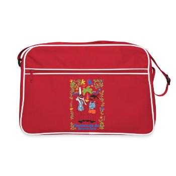 Toulonnais au Beurre salé - Sac Retro - rouge/blanc - Devant