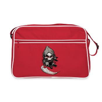 Death that kills - Retro Bag - red/white - Front