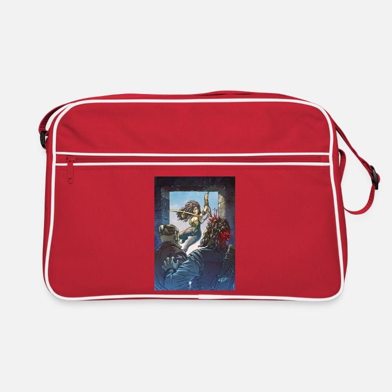 Fantasy-Krieger Retro Tasche