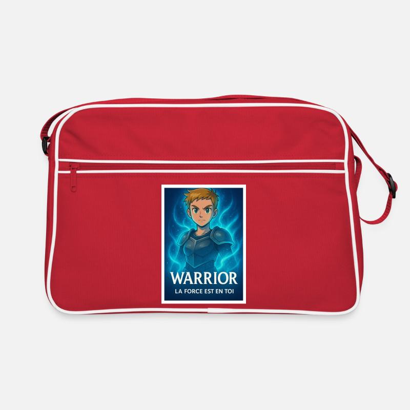 Blue Aura Warrior Retro Bag
