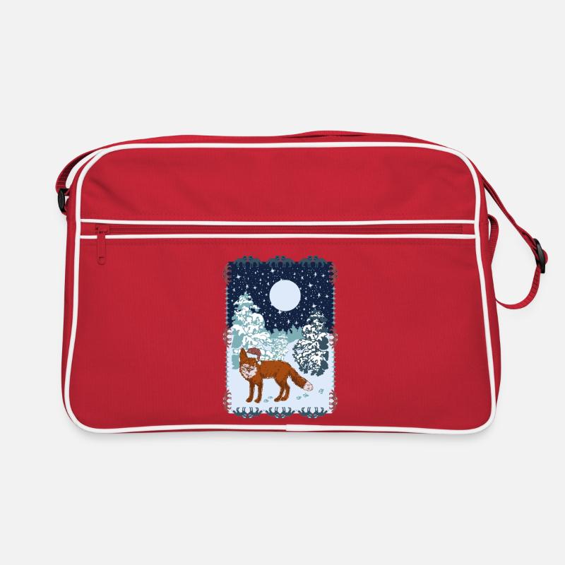 FOX UNDER MOONLIGHT Retro Bag